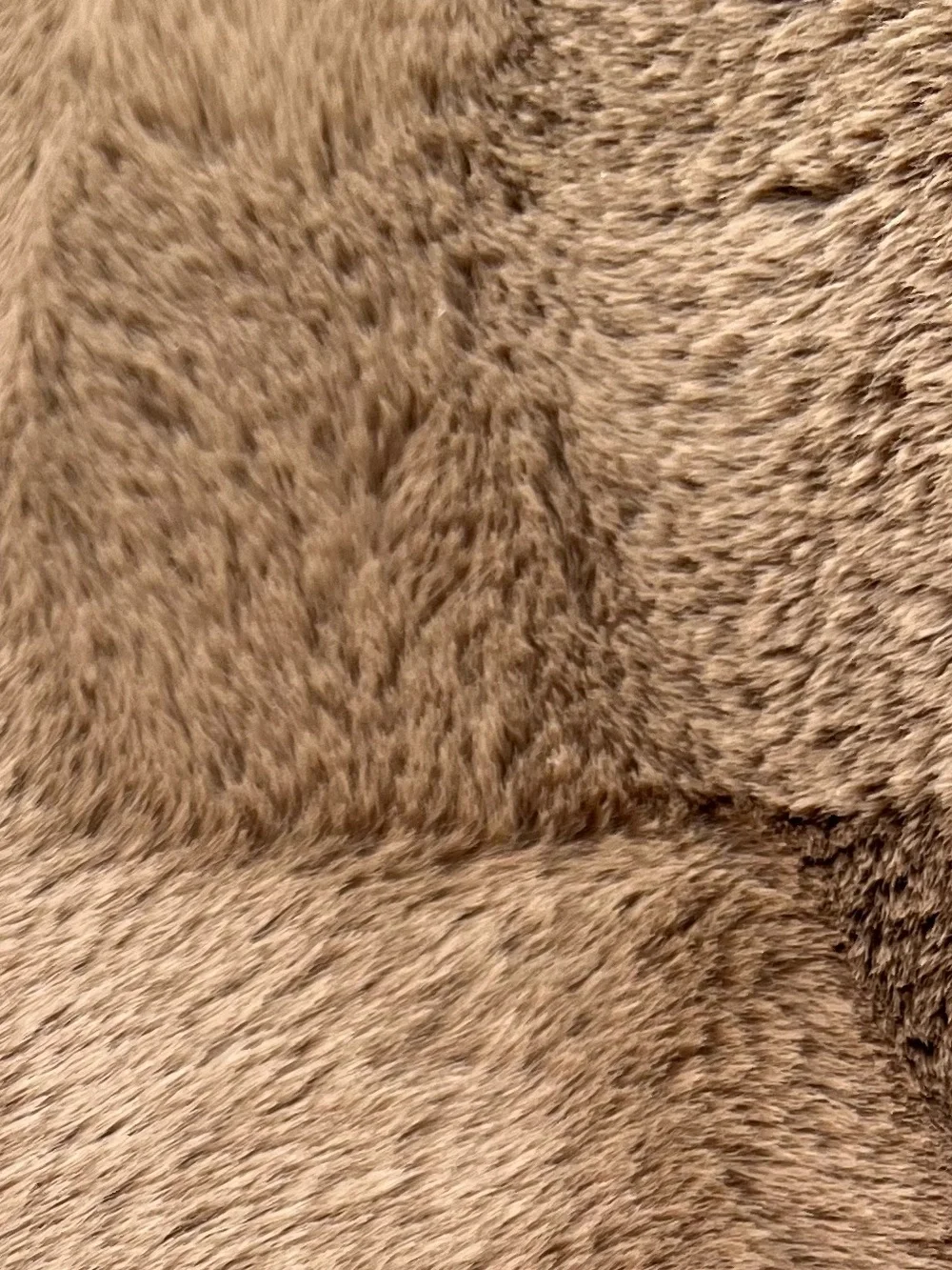 🆕 Magaschoni Brown Faux Fur Throw Blanket Luxe Soft Chestnut Winter Holiday Gift